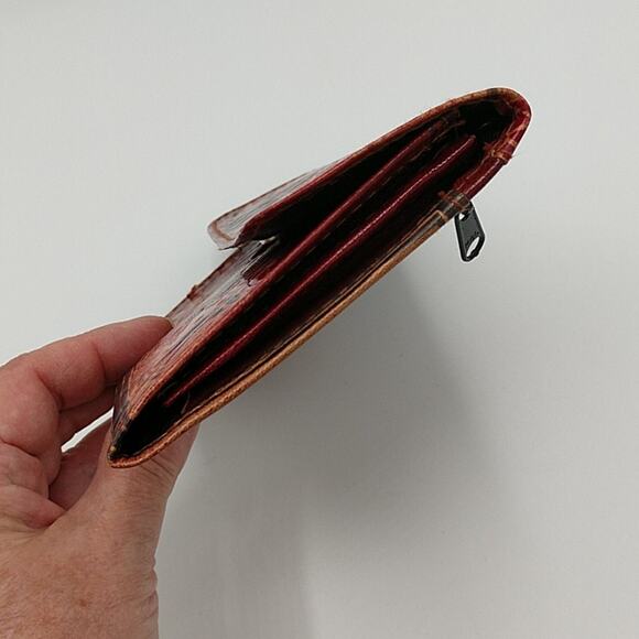 Thin Wallet Folk Art Tribal Dancers of India - Picture 9 of 9